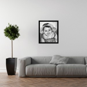 Black & White Custom Sketch